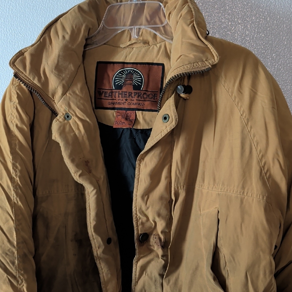 Weatherproof Men's Brown Raincoat